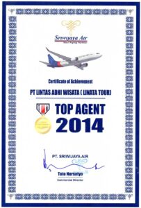 Sriwijaya Air (Top Agent 2014)